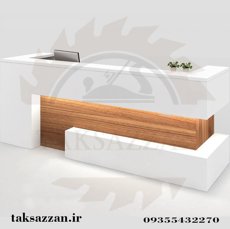 میز کانتر پیشخوان پذیرش و منشی مدل T235