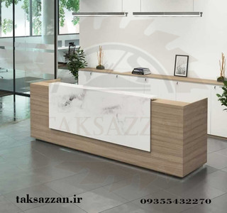 میز کانتر پیشخوان پذیرش و منشی مدل T242