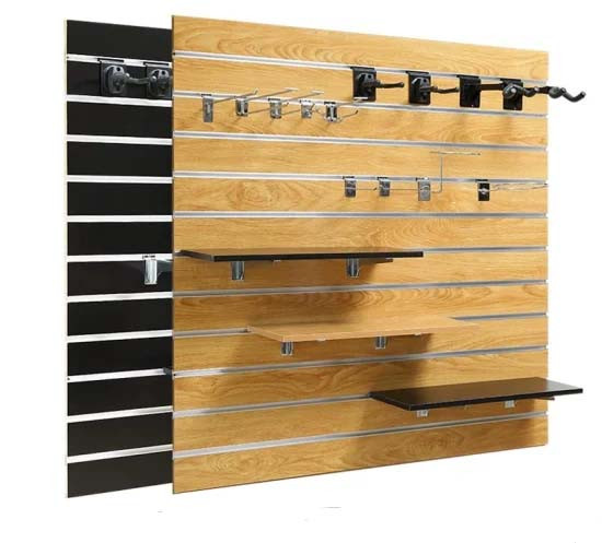 Slatwall همه کاره برای فضاهای خرده فروشی مدرن