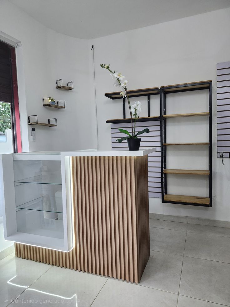 میز کانتر پذیرش مدل t45۸