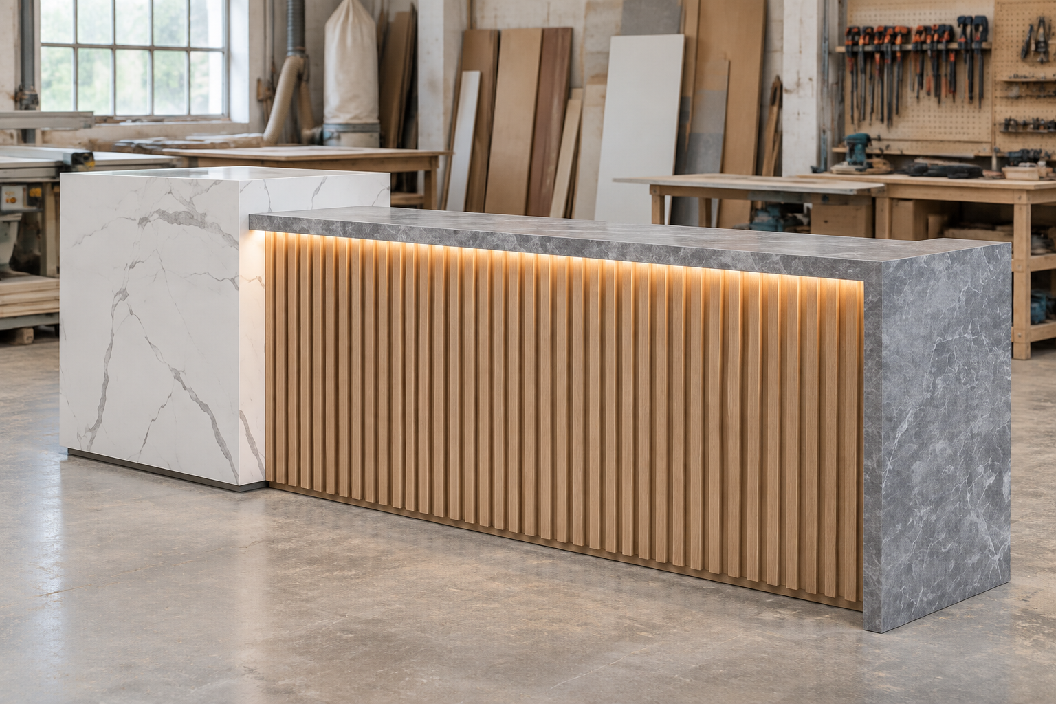میز کانتر پذیرش مدل t452
